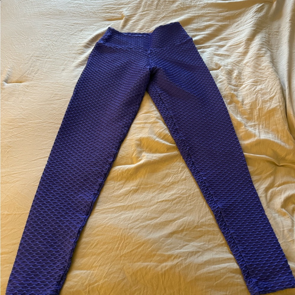 Booty by Brabants Croco Purple Leggings